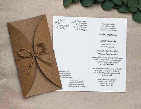 zaproszenia ślubne teksty